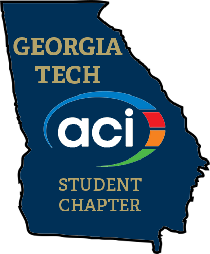 Logo of Georgia Tech student chapter of American Concrete Institute
