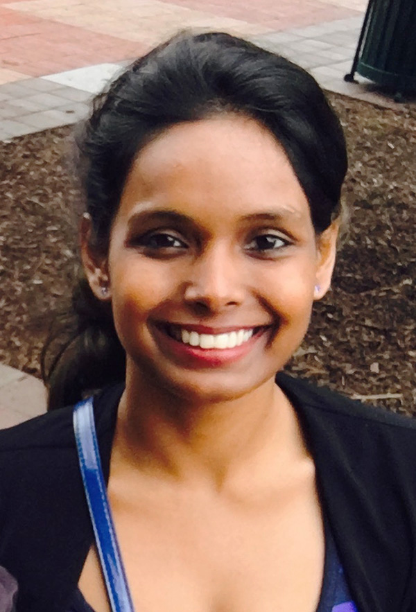 Ph.D. student Abhilasha Saroj