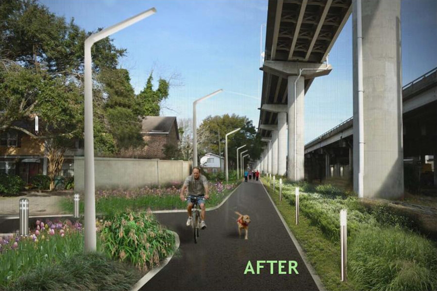 A concept of what the Charleston Lowcountry Lowline could look like once it's built. (Image: Friends of the Lowcountry Lowline)