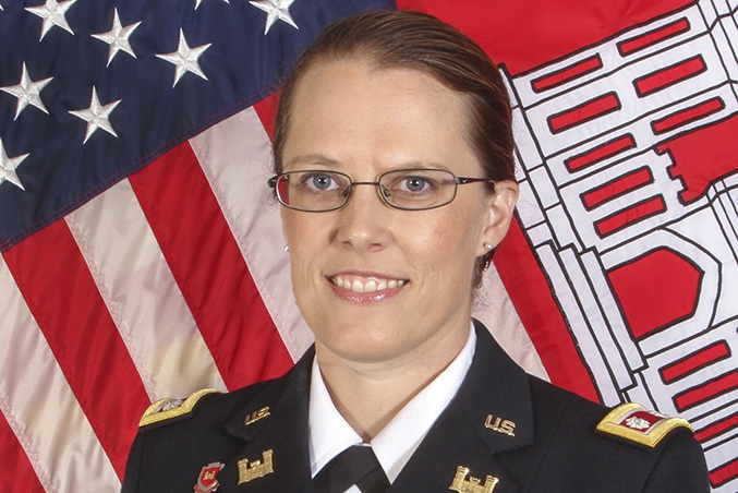 Army Lt. Col. Kate Sanborn, the new commander of the U.S. Army Corps of Engineers Honolulu District. (Photo Courtesy: U.S. Army Corps of Engineers)